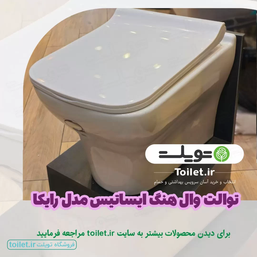 توالت وال هنگ ایساتیس مدل رایکا    