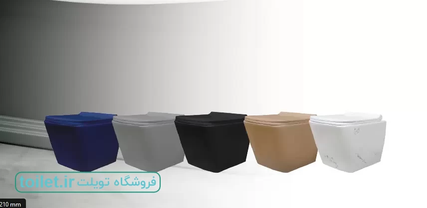 توالت وال هنگ آداسا مدل شل مشکی مات SHEL توالت وال هنگ آداسا مدل شل مشکی مات SHEL