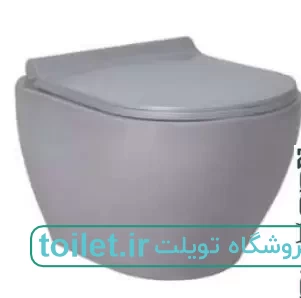 توالت وال هنگ ایساتیس مدل سیکاس طوسی مات توالت وال هنگ ایساتیس مدل سیکاس طوسی مات