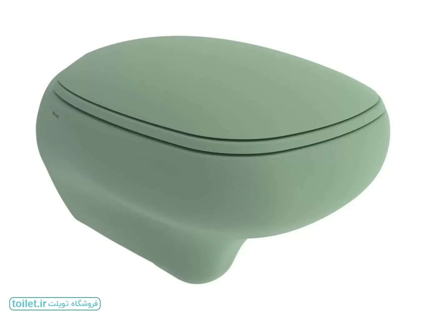 توالت وال هنگ بوچی مدل فنیس سبز کم رنگ   