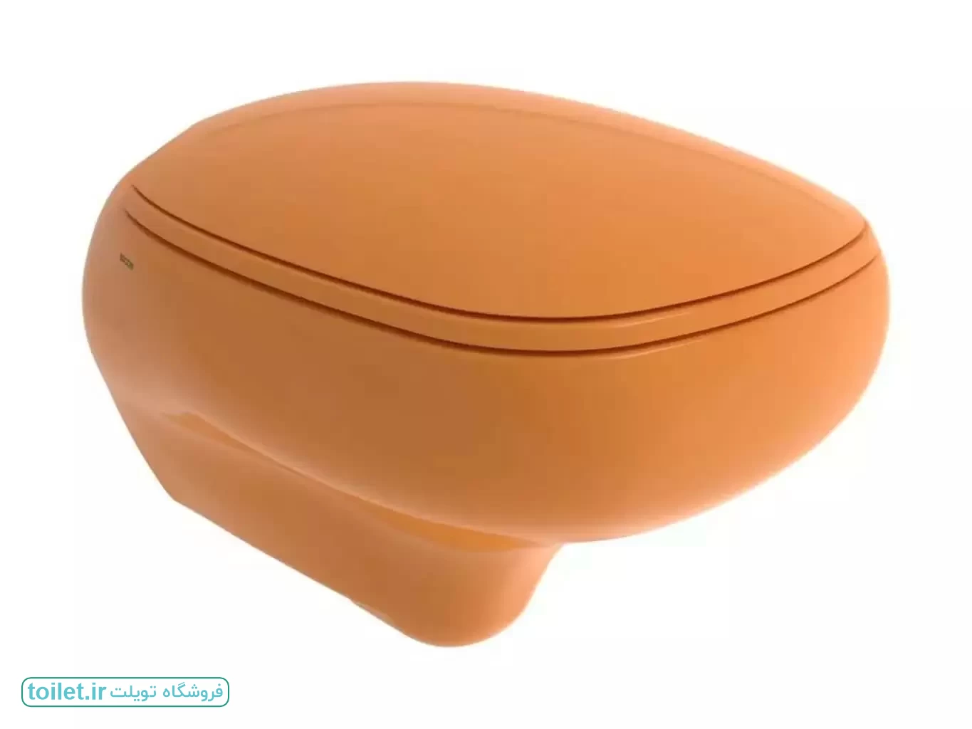 توالت وال هنگ بوچی مدل فنیس نارنجی ( انبه ای )   