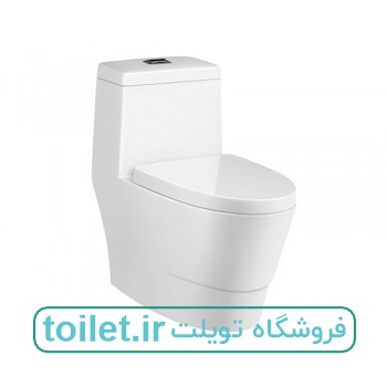 توالت فرنگی مروارید مدل Unik 2372                     
