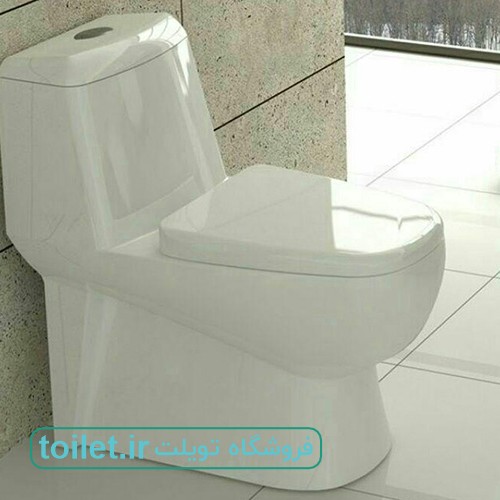 توالت فرنگی گلسار فارس مدل پارمیس پلاس سیم لس
