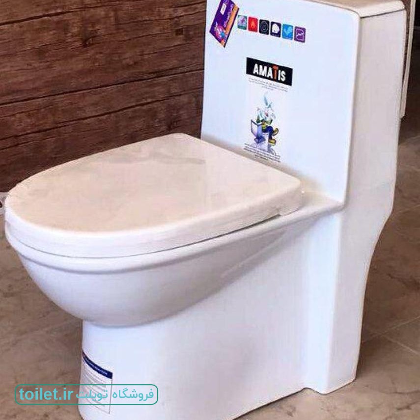 توالت فرنگی آماتیس مدل لیندا      